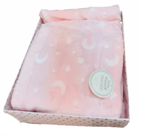 Sábanas sedalina luna rosa: Cuna - 1