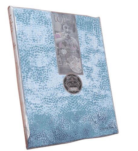 Sábanas Tolrá azul. Cama 105 - 1