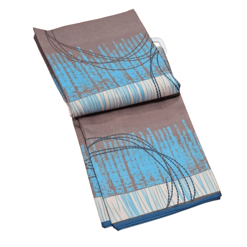 Mantel antimanchas turquesa 150 x 200
