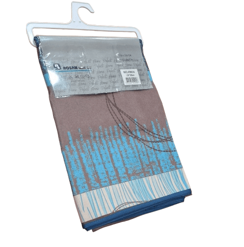 Mantel antimanchas turquesa 150 x 200 - 1