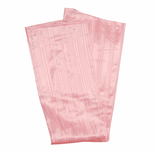 Cortina de baño pvc rayas rosa