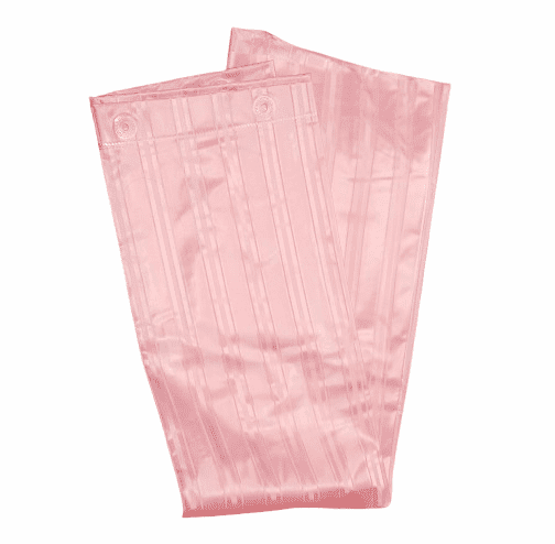 Cortina de baño pvc rayas rosa - 1
