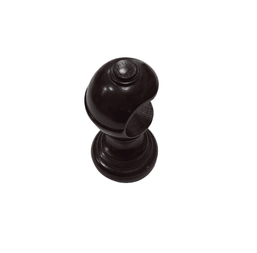 Soporte barra madera nogal 30 - 4