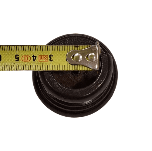 Soporte lateral barra madera nogal 30 - 2