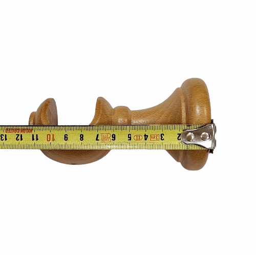 Soporte barra madera clara 30 - 2