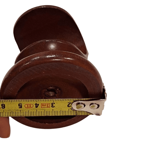 Soporte corto barra madera caoba 30 - 3