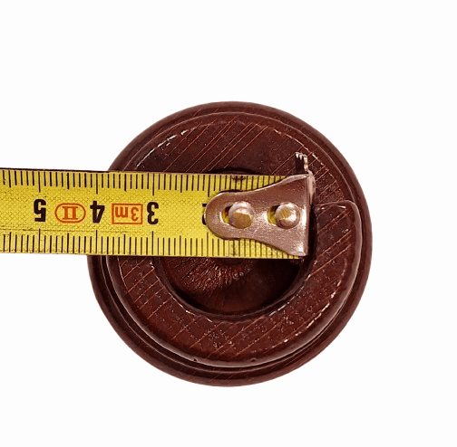 Soporte lateral barra 30 madera caoba - 2