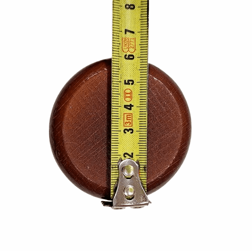 Soporte lateral barra 30 madera caoba - 4