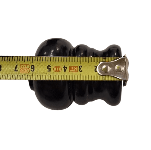 Terminal para barra de 30 cm madera negra - 2