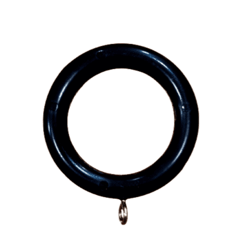 Anilla para barra de 3 cm diámetro negra