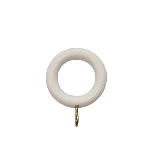 Anillas blancas para barras de 2 cm de diámetro