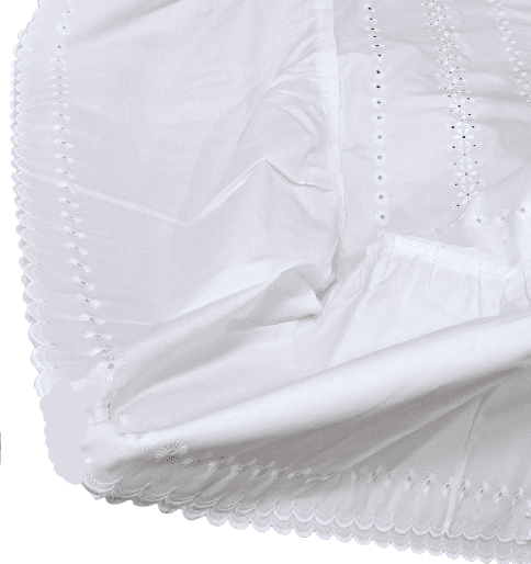 Colcha verano bordada con volante. Cama 90 - 5