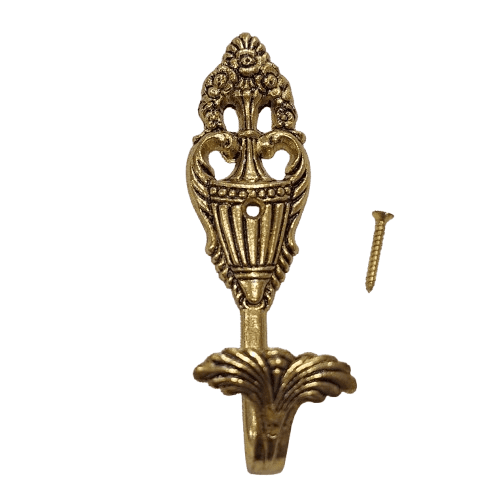 Alzapaño dorado jarrón largo 13 cm - 3