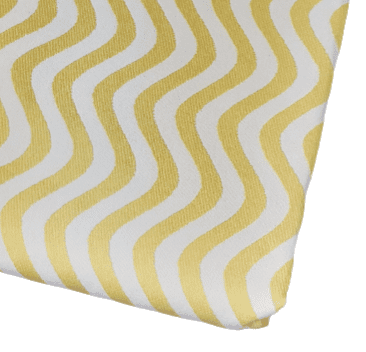 Colcha de verano Ondas amarillas y beige. Cama: 90 - 2