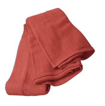 Colcha multiusos teja 260 x 270 cm.