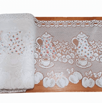 Tela por metros bandó encaje jarrones