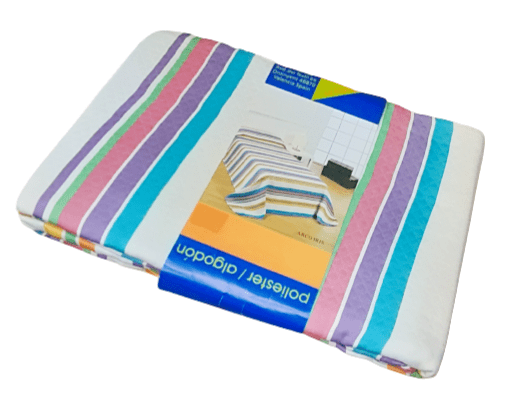Colcha multiusos rayas Arco iris. Cama: 135/150 - 3
