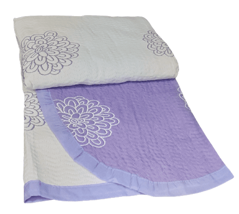 Colchas reversibles lila. Cama: 90 y - 1