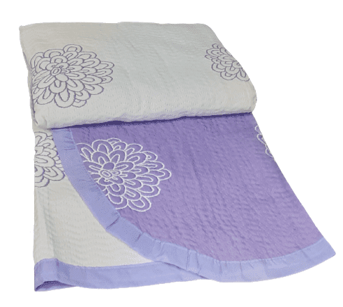 Colchas reversibles lila. Cama: 90 y - 2