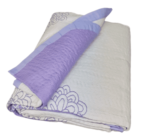 Colchas reversibles lila. Cama: 90 y - 2