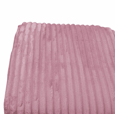 Manta de sofá rosa 130 x 170 cm - 2