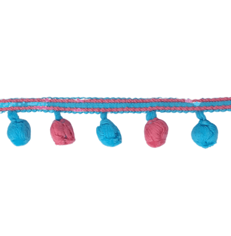 Madroños azul y rosa