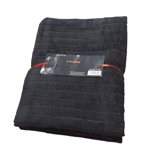 Manta de sofá negra 130 x 170 - 3