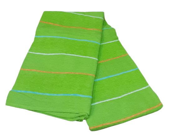 Colchas multiusos verde pistacho rayitas. 180 x 260 - 1