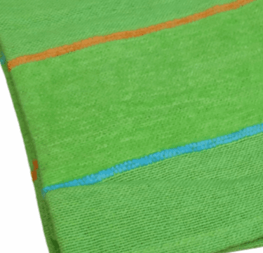 Colchas multiusos verde pistacho rayitas. 180 x 260 - 2