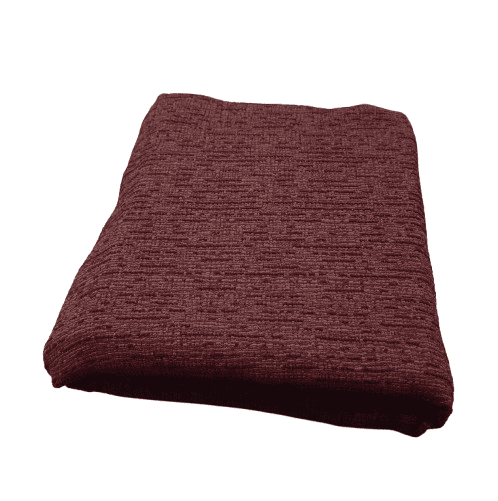 Funda sillón orejero chenilla marrón - 1