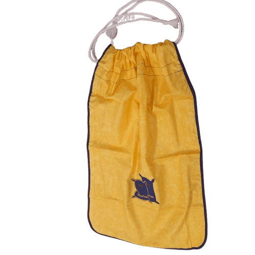 Bolsa de pan amarilla bordada - 1