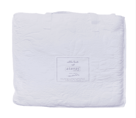 Colcha boutie flores blancas. Cama 135 - 1