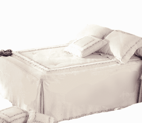 Colcha edredón puntillas cama 150 - 8