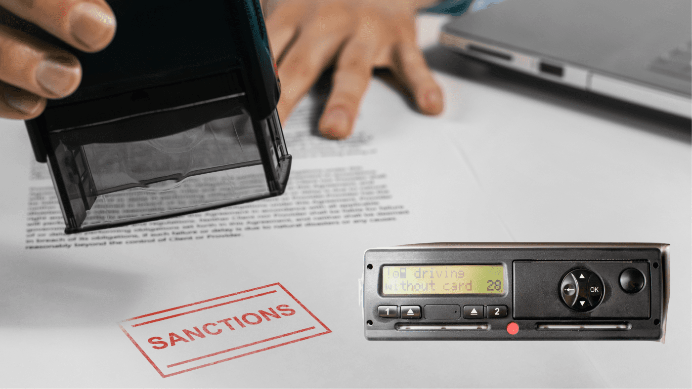 IMPORTANTES SANCIONES POR LA NO SUSTITUCIÓN AL TACÓGRAFO INTELIGENTE