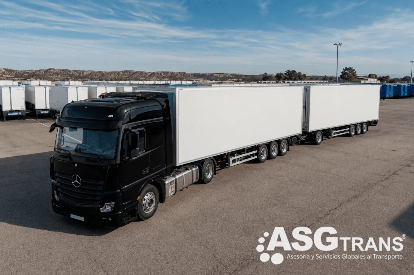 La DGT amplía la red de carreteras para dúotrailers y megacamiones con 17 nuevos tramos