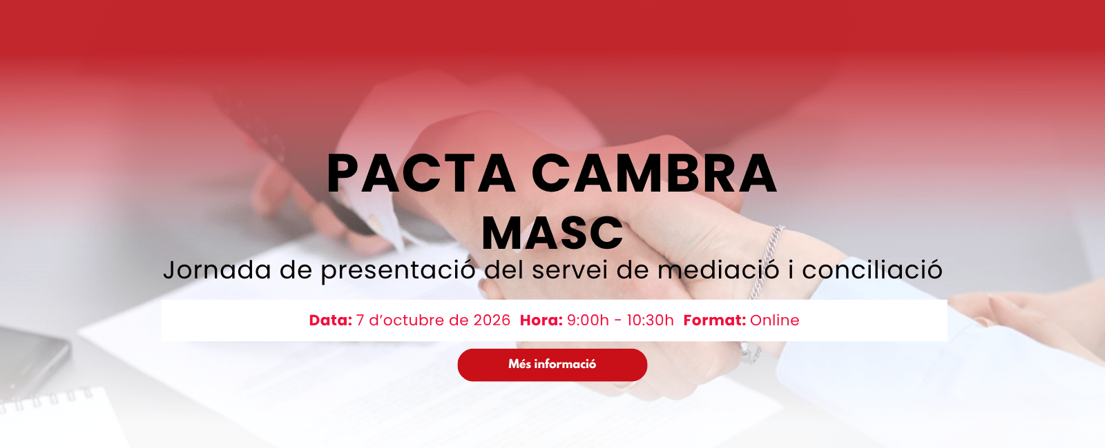 Presentació PACTA CAMBRA MASC