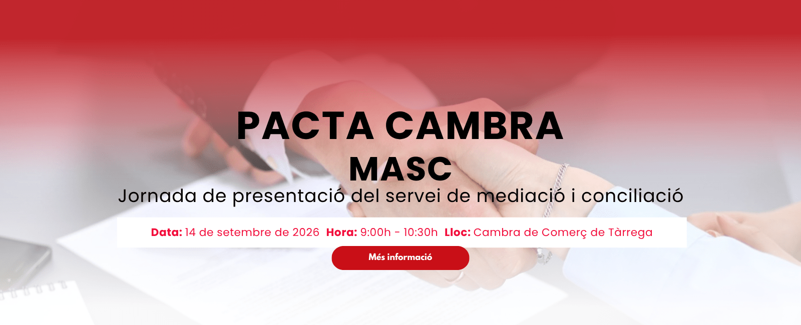 Presentació PACTA CAMBRA MASC