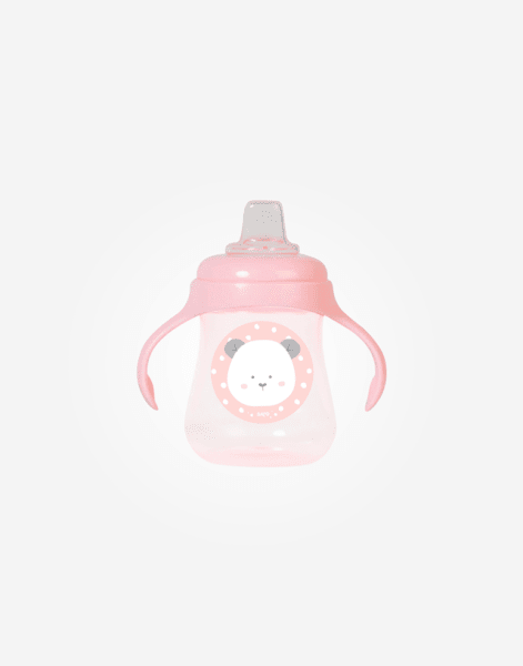 Taza antigoteo "Sweet & Fun" Rosa