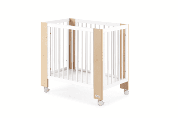 MINICUNA EVOLUTIVA MO-2013 CONVERBABY 90X50 CM BLANCO/CERA NATURAL - 3