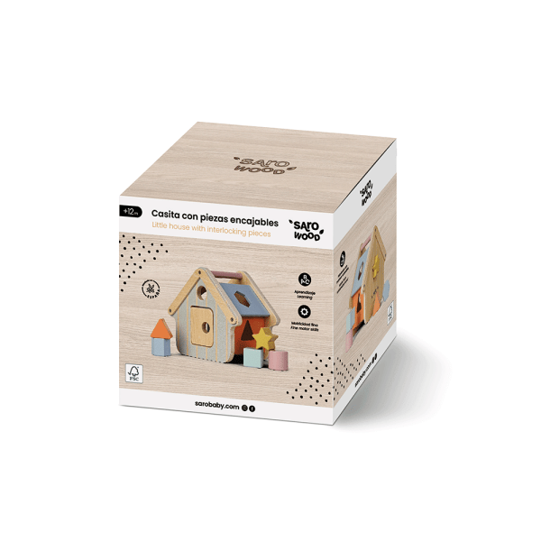 CASITA CON PIEZAS ENCAJABLES UNIQUE - 7