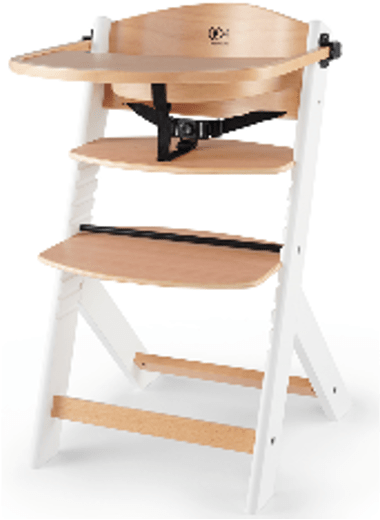KINDERKRAFT ENOCK HIGHCHAIR WOODEN/WHITE