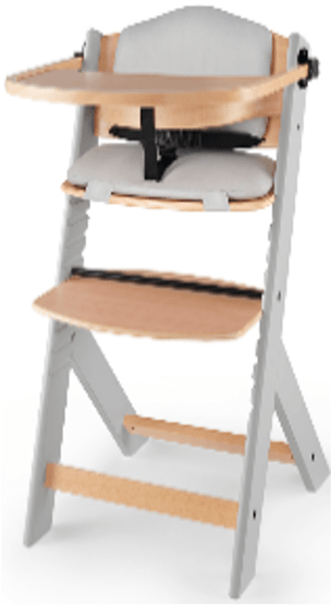 KINDERKRAFT ENOCK HIGHCHAIR + PILLOW GREY - 
