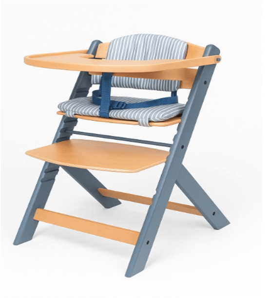 KINDERKRAFT ENOCK HIGHCHAIR + PILLOW NORDIC BREEZE - 