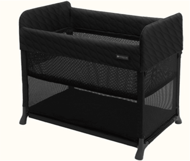 KINDERKRAFT TRAVEL COT MOON DREAM BLACK - 