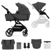 KINDERKRAFT MULTIFUNCTIONAL STROLLER YOXI  2IN1 MOONLIGHT GREY