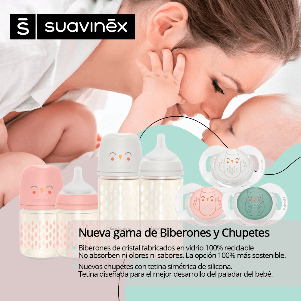 Biberones y chupetes suavinex