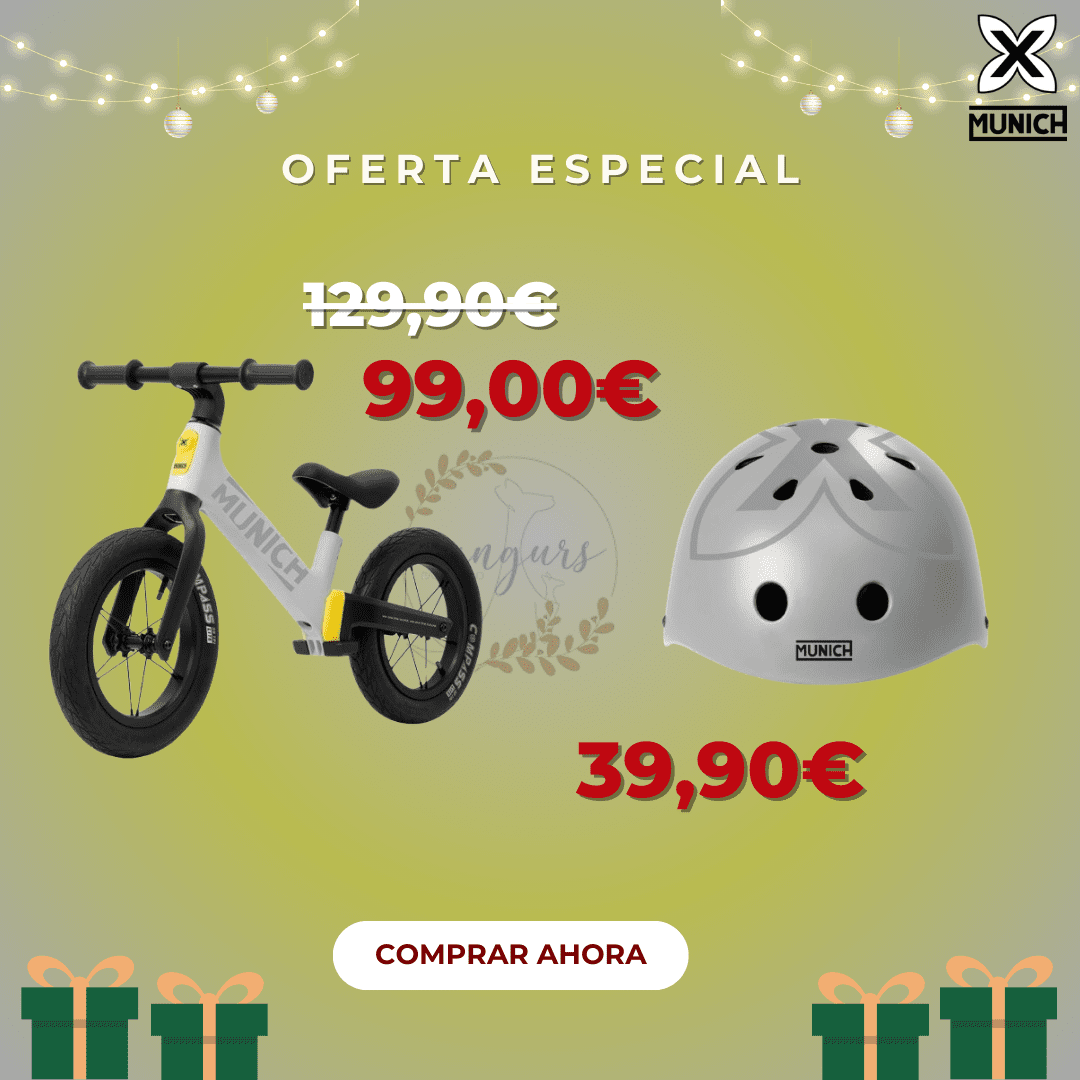 Bicicleta y casco