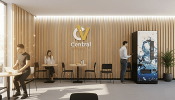 MAQUINA VENDING BEBIDAS FRÍAS AZKOYEN OFFICE 4 CON MONEDERO DE CAMBIO NUEVO