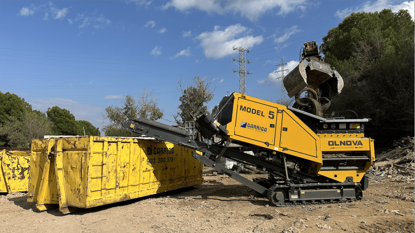 Nueva entrega : Olnova Model 5 para Obres i Serveis Garriga, S.L.