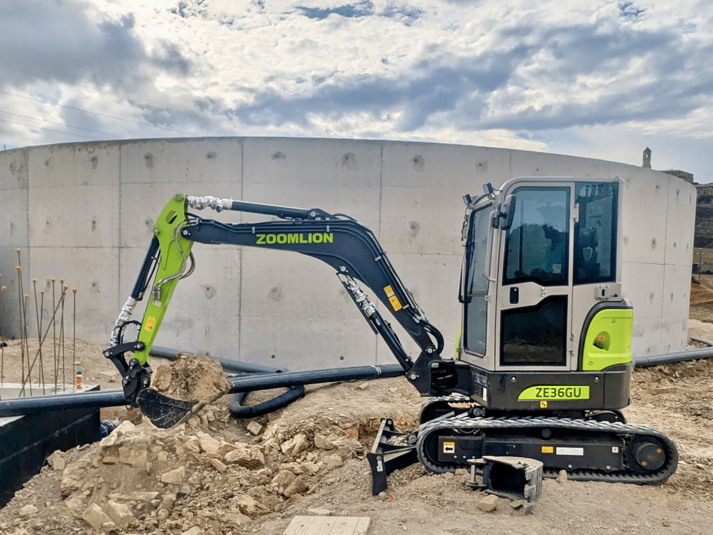 Entrega en Santa Coloma de Queralt: Zoomlion ZE36GU